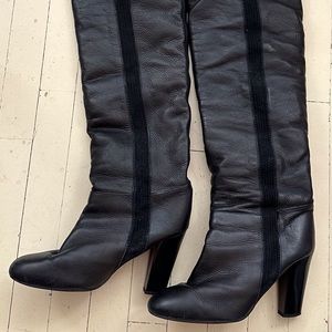 COPY - COPY - Black Zara boots 39/40  pre-owned